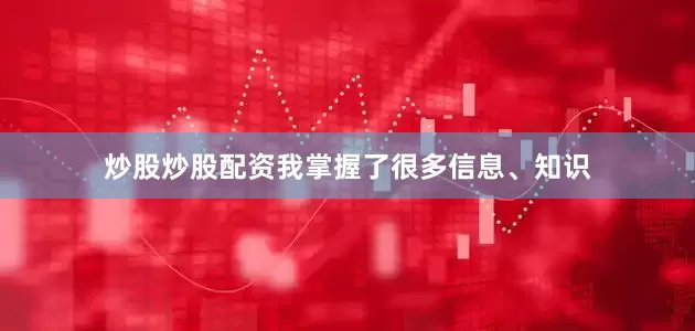 炒股炒股配资我掌握了很多信息、知识
