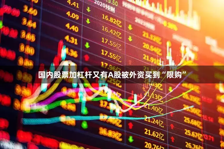 国内股票加杠杆又有A股被外资买到“限购”